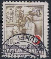 Türkei Turkey Turquie - Verwundetenfürsorge (MiNr: ZZM (C) 129) 1947 - Gest. Used Obl - Charity Stamps