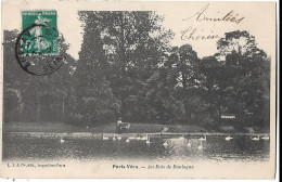 75  Paris -  Vecu -  Au Bois De Boulogne - Petits Métiers à Paris
