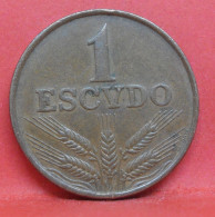 1 Escudo 1974 - TTB - Pièce De Monnaie Portugal - Article N°4358 - Portugal