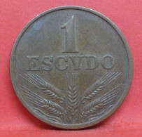 1 Escudo 1976 - TTB - Pièce De Monnaie Portugal - Article N°4360 - Portugal