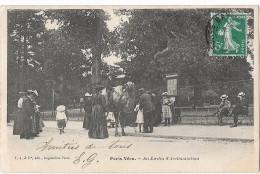 75  Paris -  Vecu -  Au Jardin D'acclimatation - Petits Métiers à Paris