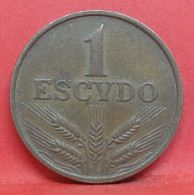 1 Escudo 1978 - TTB - Pièce De Monnaie Portugal - Article N°4362 - Portugal