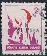 Türkei Turkey Turquie - Roter Halbmond (MiNr: ZZM (C) 166) 1952 - Gest. Used Obl - Liefdadigheid Zegels