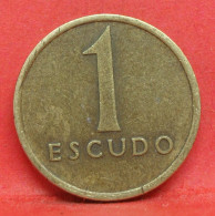 1 Escudo 1981 - TB - Pièce De Monnaie Portugal - Article N°4365 - Portugal