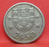 2,5 Escudos 1965 - TTB - Pièce De Monnaie Portugal - Article N°4381 - Portugal