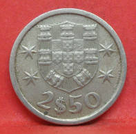 2,5 Escudos 1974 - TTB - Pièce De Monnaie Portugal - Article N°4392 - Portugal