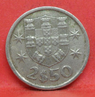 2,5 Escudos 1979 - TB - Pièce De Monnaie Portugal - Article N°4401 - Portugal