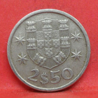 2,5 Escudos 1982 - TB - Pièce De Monnaie Portugal - Article N°4408 - Portugal