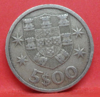 5 Escudos 1964 - TB - Pièce De Monnaie Portugal - Article N°4418 - Portugal