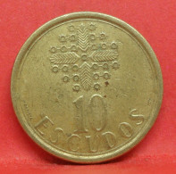 10 Escudos 1989 - TB - Pièce De Monnaie Portugal - Article N°4453 - Portugal