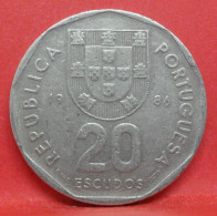 20 Escudos 1986 - TB - Pièce De Monnaie Portugal - Article N°4458 - Portugal