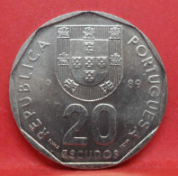 20 Escudos 1989 - TTB - Pièce De Monnaie Portugal - Article N°4464 - Portugal
