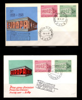 SAN MARINO - 1969 2 XFDC - Mi.925-6 Europe CEPT  (BB032) - Storia Postale