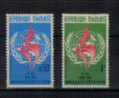 Togo - "Centenaire De La Croix-Rouge" - Série Neuve 2** N° 385 à 386 De 1963 - Togo (1960-...)