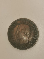 10 Centimes - Napoléon III Tête Nue, 1855 A - 10 Centimes