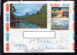 LSC 1968 - Cachet PAPEETE Sur Timbres YT 30 & YT 32 - Lettres & Documents