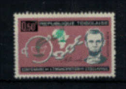 Togo - "Centenaire De L'abolition De L'esclavage - Abraham Lincoln" - Neuf 1* N° 387 De 1963 - Togo (1960-...)