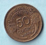 France - 1940  - 50 C .. KM894 - 50 Centimes