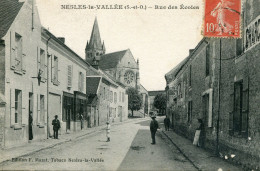 NESLES La VALLEE - RUE Des ECOLES  - - Nesles-la-Vallée