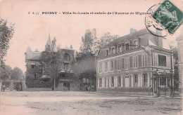 Poissy - Villa Saint Louis Et Entree De L'Avenue Migneaux   - CPA °J - Poissy