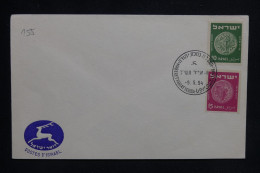 ISRAËL - Enveloppe FDC En 1954  - L 144817 - FDC