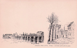 Poissy - Ancienne Porte Pres Du Pont  - CPA °J - Poissy