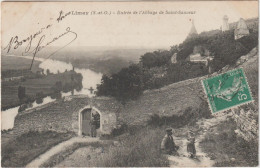 Dav : Yvelines : LIMAY : Entrée  D El '  Abbaye De  Saint  Sauveur - Limay
