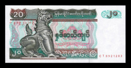 Myanmar 20 Kyats 1994 Pick 72 Sc Unc - Myanmar