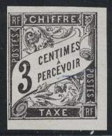 COLONIES GENERALES - TAXE - N°3 - NEUF SANS GOMME - COTE 5€ . - Segnatasse