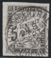 COLONIES GENERALES - TAXE - N°5 - CACHET SAIGON CENTRAL - COCHINCHINE. - Strafportzegels