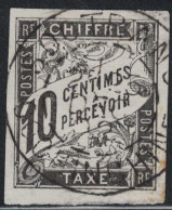 COLONIES GENERALES - TAXE - N°6 - CACHET SOCTRANG - COCHINCHINE. - Taxe