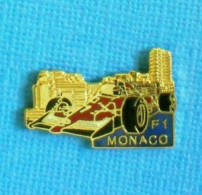 1 PIN'S //   ** FERRARI F1 / GRAND PRIX DE MONACO ** - Ferrari