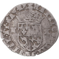 Monnaie, France, Henri IV, Douzain Du Dauphiné Aux 2 H, 1595, Grenoble, TB+ - 1589-1610 Enrico IV