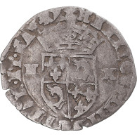 Monnaie, France, Henri IV, Douzain Du Dauphiné Aux 2 H, 1595, Grenoble, TB+ - 1589-1610 Henri IV Le Vert-Galant