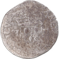 Monnaie, France, Henri III, Douzain Aux Deux H, 1588, Rouen, TB, Billon - 1574-1589 Heinrich III.