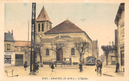 Draveil           91        Place De L'Eglise. Autobus   N° 6747      (voir Scan) - Draveil