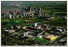 Canada Edmonton Aerial Panoramic View - Edmonton