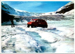 Canada Jasper National Park Snowmobile Touring On The Athabasca Glacier - Jasper