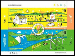 Argentina 2018 Renewable Energies Souvenir Sheet MNH - Nuevos