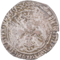 Monnaie, France, Jean II Le Bon, Gros à La Fleur De Lis, 1358, TB+, Billon - 1350-1364 Jean II Le Bon