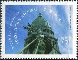 Argentina 1995 Congress Building Architecture MNH Stamp - Neufs