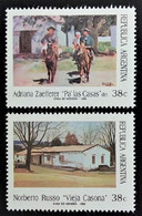 Argentina 1993 Paintings Horses Complete Set MNH - Neufs