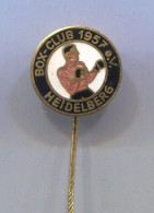 Boxing Box Boxen Pugilato - Club Heidelberg Germany, Vintage Pin  Badge  Abzeichen, Enamel - Boxen