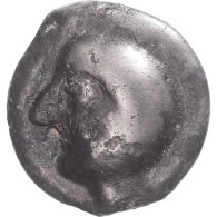 Monnaie, Leuques, Potin à La Tête Chauve, 75-50 BC, TB, Potin, Delestrée:228 - Galle