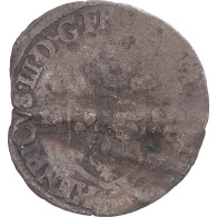 Monnaie, France, Henri III, Douzain Aux Deux H, B+, Billon - 1574-1589 Henry III