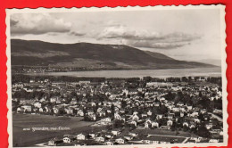 ZVS-28  Yverdon  Vue Aérienne. Photo Aéroport Et Perrochet 9349 Circulé Vers Belgique - Yverdon-les-Bains 