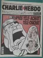 CHARLIE HEBDO 1995 N° 170 T F 1 APRES TELE ACHAT TELE CRACHAT SEBASTIEN DURAND LE PEN - Humor