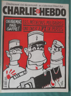 CHARLIE HEBDO 1998 N° 325 CHEVENEMENT FAIS GAFFE LES MEDECINS MILITAIRES ONT DROIT A 7 POUR 100 DE PERTES - Humor
