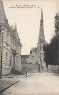 Pithiviers * Place * La Banque Caisse D'épargne Et L'église * Banco Bank - Pithiviers