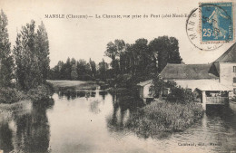 Mansle * La Charente , Vue Prise Du Pont Côté Nord Est - Mansle